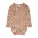 Body cărămiziu cu imprimeu bufnițe