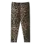 Colanți gri cu imprimeu animal print