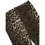 Colanți gri cu imprimeu animal print