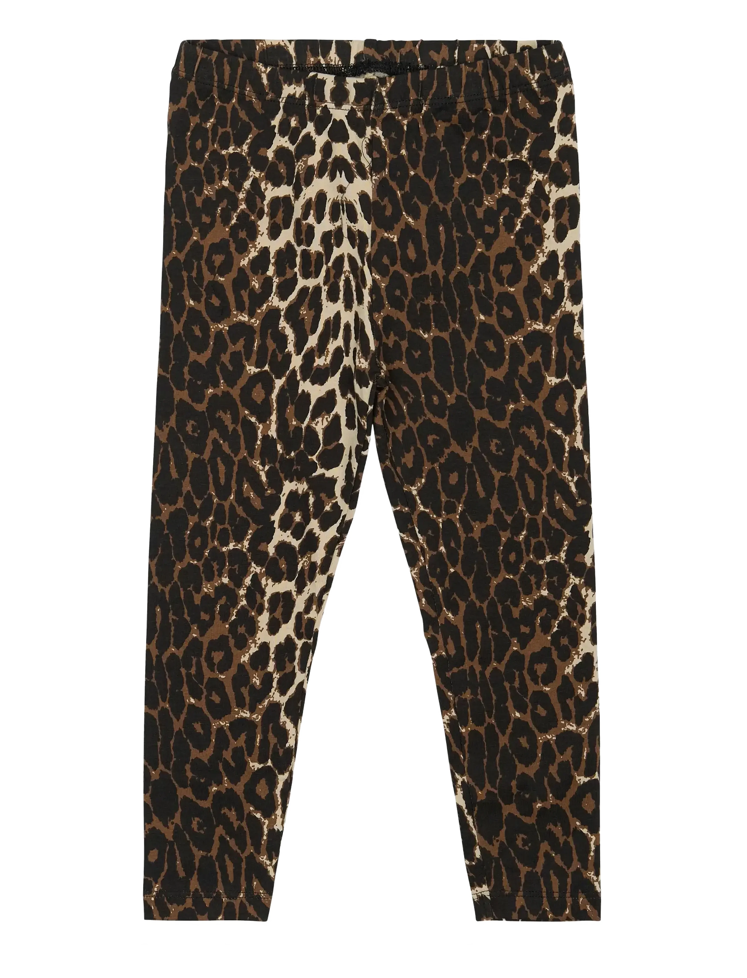 Colanți gri cu imprimeu animal print