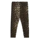 Colanți gri cu imprimeu animal print