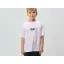 Tricou alb oversized pentru copii