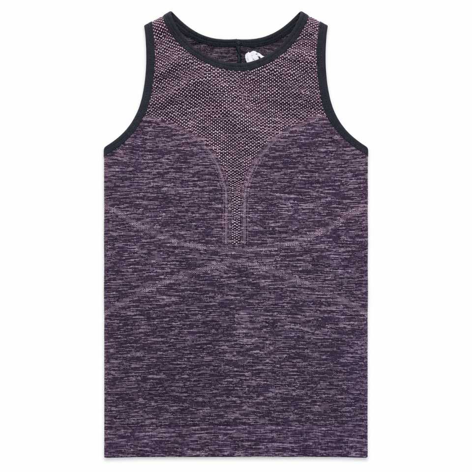 Maiou sport seamless mov pentru fete