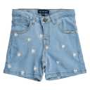 Pantaloni scurți din denim cu broderii