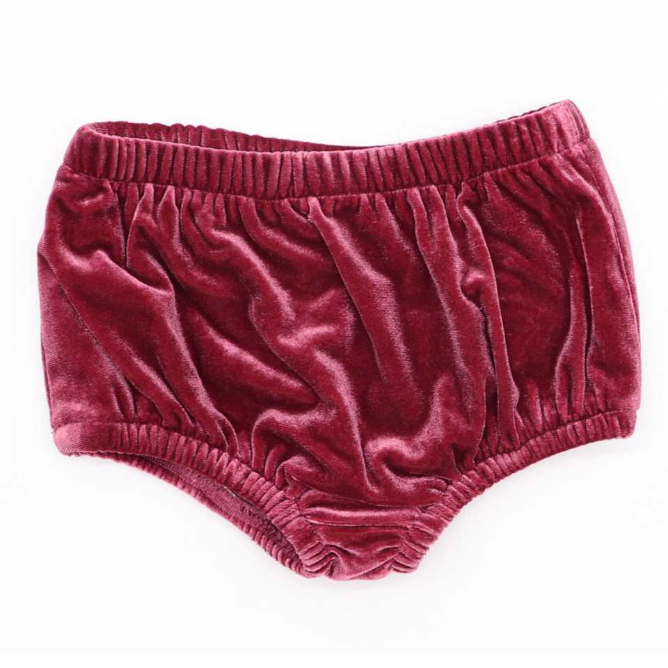 Bloomers catifea roz prună