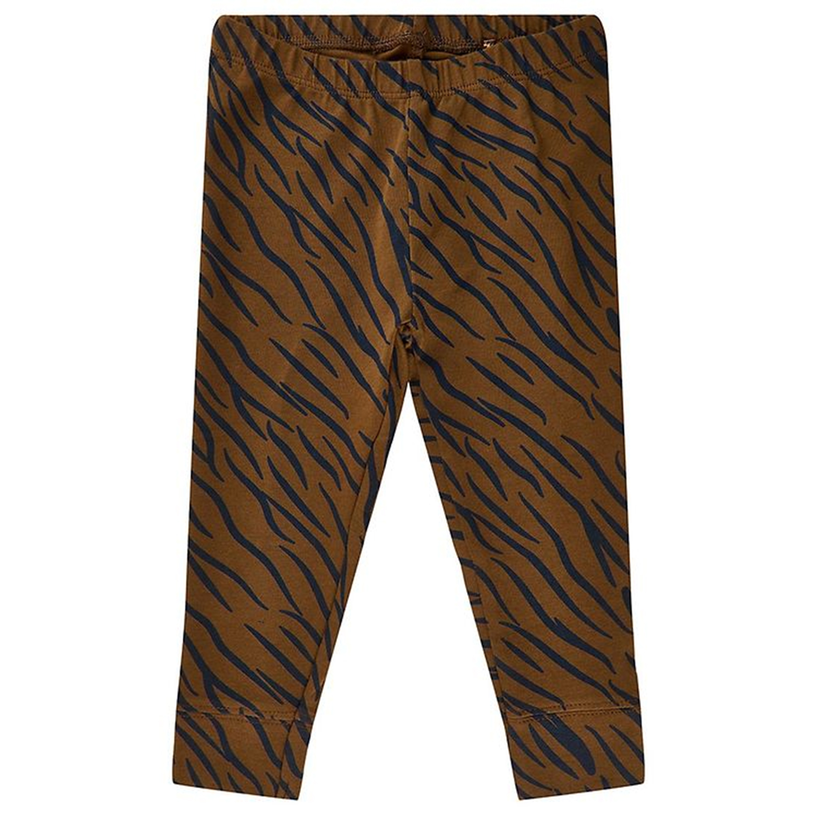 Colanți cu imprimeu animal print tip zebră