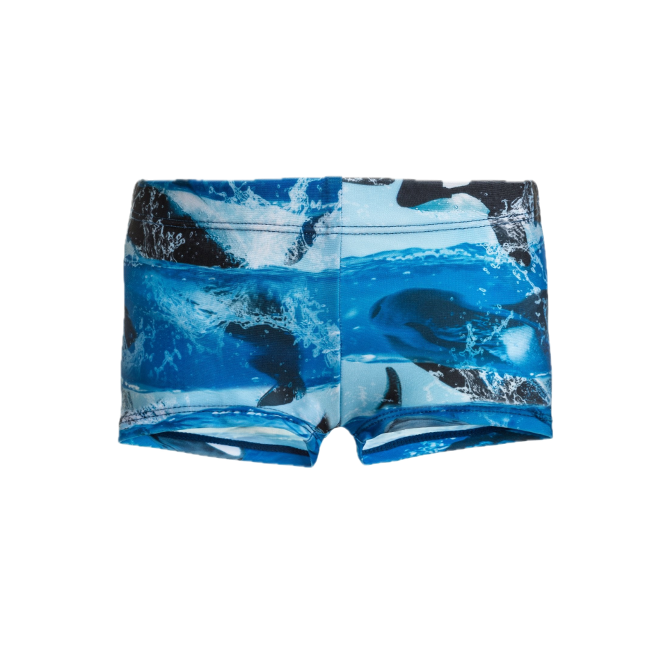 Pantaloni scurți de înot bebeluși cu delfini