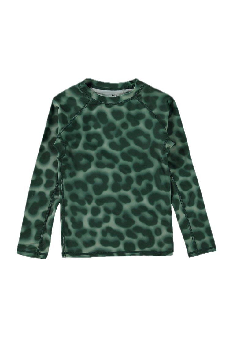 Bluză de înot mânecă lungă cu print leopard