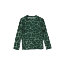 Bluză de înot mânecă lungă cu print leopard