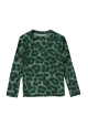 Bluză de înot mânecă lungă cu print leopard