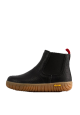 Ghete Chelsea cu talpă Vibram, negre